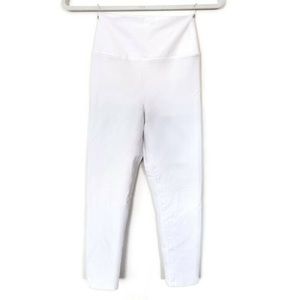 Nordstrom White Cotton Spandex Leggings